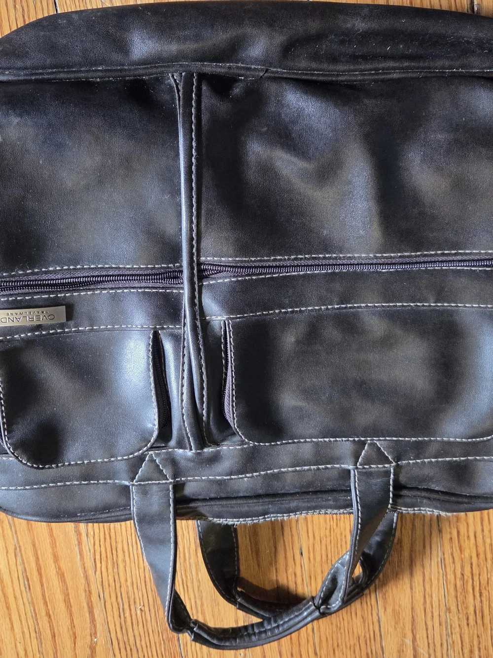 Men’s Black Laptop Messenger Bag